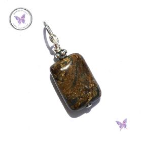 Bronzite Rectangle Pendant